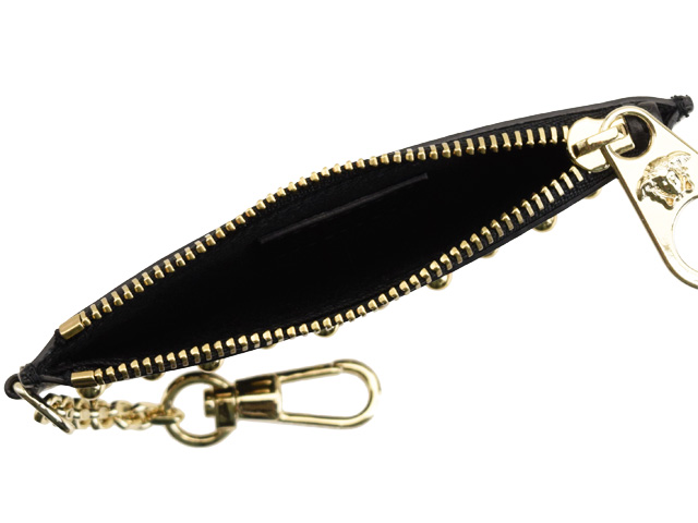 【売り切り特価セール】ヴェルサーチ Gianni Versace コインケース 小銭入れ スタッズ アウトレット dp3f867dvitb1d41oc レディース 女性 プレゼント ブランド 新生活 母の日　土日祝も毎日発送します_2
