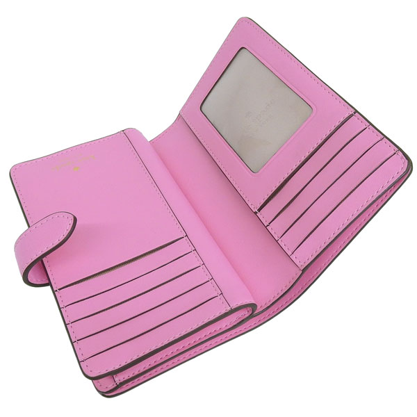 ケイトスペード 財布 レディース 二つ折り財布 アウトレット レザー