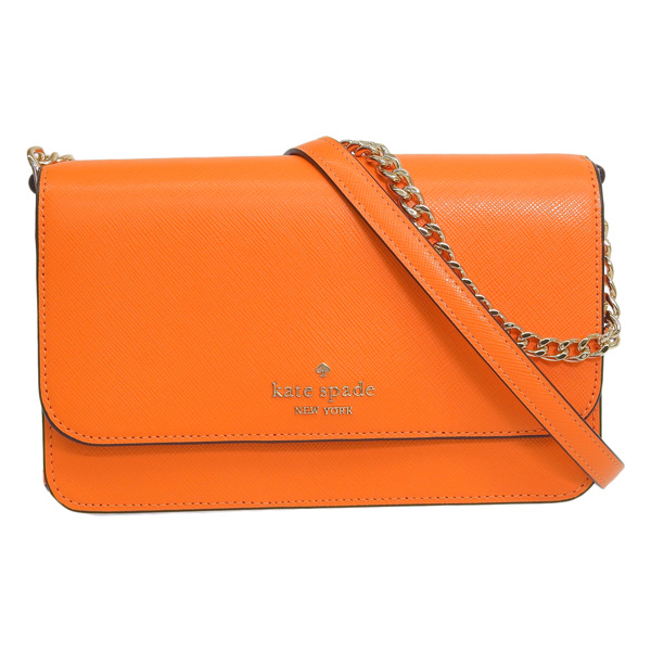 ケイトスペード バッグ レディース ショルダーバッグ 2WAY ハンドバッグ アウトレット レザー オレンジ madison sm flp cbdy KC586-800 KATE SPADE 母の日　土日祝も毎日発送します_1