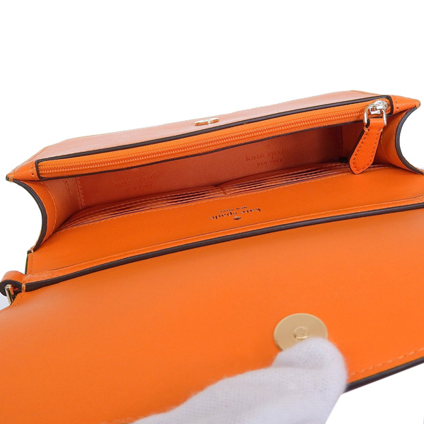 ケイトスペード バッグ レディース ショルダーバッグ 2WAY ハンドバッグ アウトレット レザー オレンジ madison sm flp cbdy KC586-800 KATE SPADE 母の日　土日祝も毎日発送します_4