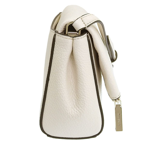 ケイトスペード バッグ レディース ショルダーバッグ アウトレット レザー ホワイト レイラ フラップジップ クロスボディ LEILA FLAP ZIP CB KE487-100 KATE SPADE ケイトスペード バッグ レディース ショルダーバッグ アウトレット