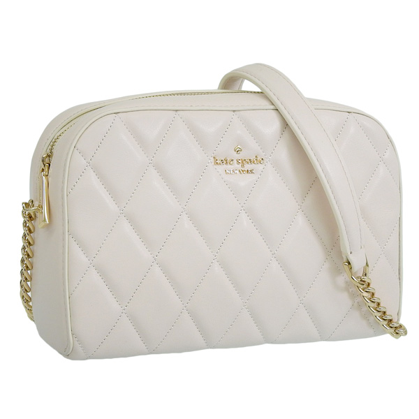 ケイトスペード バッグ レディース ショルダーバッグ アウトレット レザー ホワイト キャリー ミニ カメラバッグ CAREY MINI CAMERA BAG KG425-100 KATE SPADE 母の日　土日祝も毎日発送します