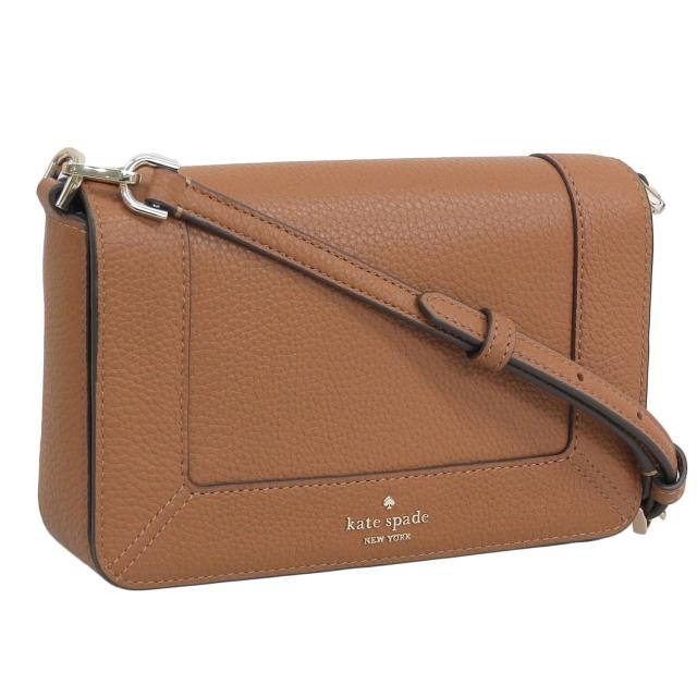 ケイトスペード バッグ レディース ショルダーバッグ アウトレット レザー ブラウン レナ スモール フラップ クロスボディ lena sm flp crossbdy KH784-200 KATE SPADE