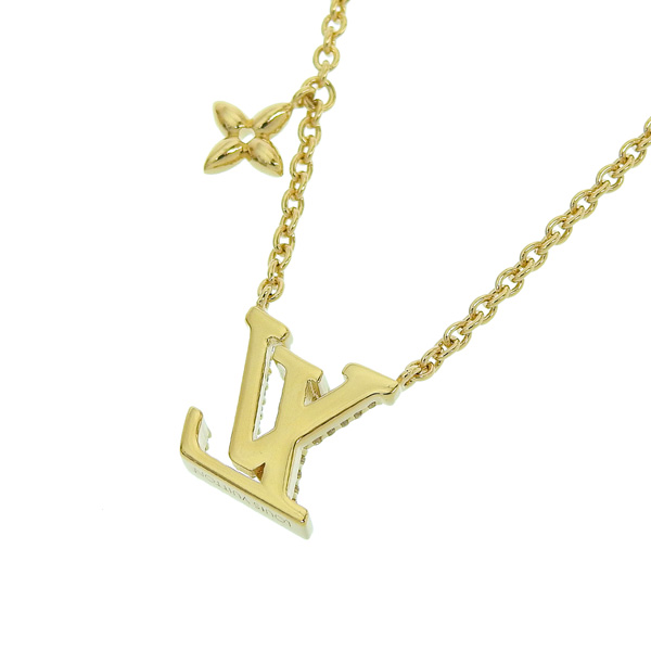 ルイヴィトン ジュエリー レディース ネックレス ゴールド コリエ・LV・アイコニック M00596 LOUIS VUITTON_1