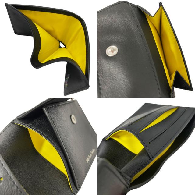 ポールスミス 財布 メンズ 二つ折り財布 ブラック WALLET B COIN