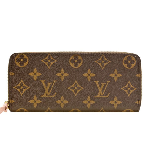 ルイヴィトン 財布 LOUIS VUITTON ショップ袋付き LV ラウンドファスナー長財布 ローズ・バレリーヌ モノグラム・キャンバス m61298 レディース 女性 メンズ 男性 プレゼント ブランド 父の日 新生活 母の日　一粒万倍日