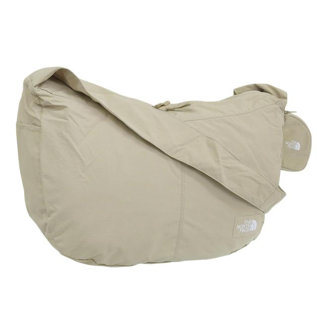 ノースフェイス バッグ メンズ レディース ショルダーバッグ ナイロン ベージュ URBAN BIG SHOULDER BAG NN2PQ67B-LBE THE NORTH FACE