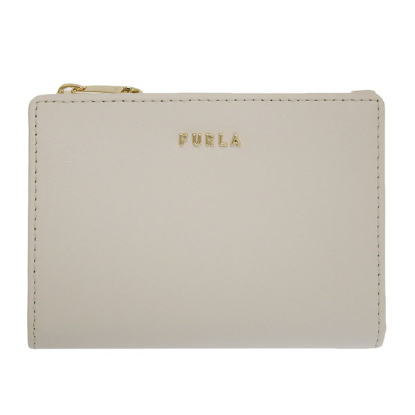 新品！フルラ 二つ折り財布 ホワイト 未使用］FURLA ホワイト 二つ折り財布 フルラ FURLA 財布 （ホワイト