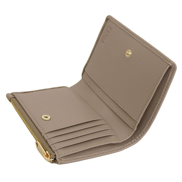 フルラ 財布 レディース 二つ折り財布 アウトレット レザー グレー FURLA CLASSIC S BI-FOLD S Z/W WALLET PCK5CL0BX31042572S フルラ 財布 レディース 二つ折り財布 アウトレット レザー グレー
