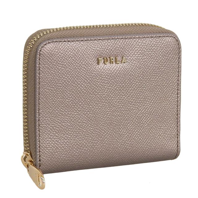 フルラ 財布 レディース 二つ折り財布 アウトレット レザー グレー FURLA CLASSIC S ZIP AROUND WALLET PS86CL0BX03422572S