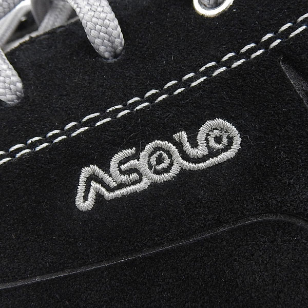 アゾロ 靴 メンズ ハイキングシューズ 27.5cm スエード ブラック×シルバー スペースGV R2751829681BKSV ASOLO_5