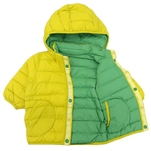 mont-bell ダウンコート イエロー キッズ用 montbell イエロー ダウン