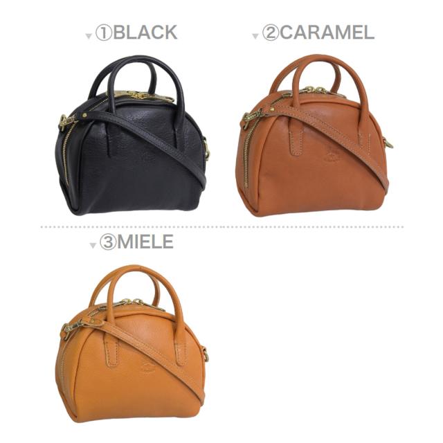 イルビゾンテ バッグ レディース 2WAY ショルダーバッグ レザー BHA019PV0001BK159B IL BISONTE 母の日　土日祝も毎日発送します_1
