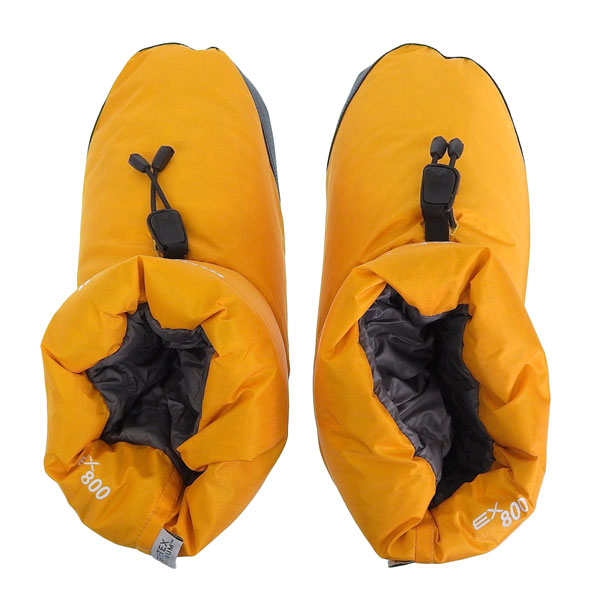 モンベル サンダル キャンプシューズ 靴 メンズ レディース ウィンドストッパー ダウン フットウォーマー M イエロー WINDSTOPPER Down Booties RM1118762YL mont-bell_1