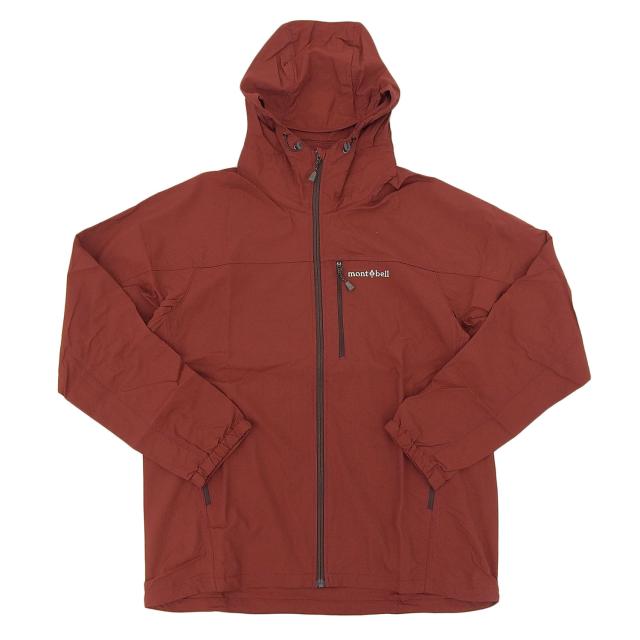 モンベル O.D.パーカ メンズ パーカー ウインドブレーカー ジャケット XL ナイロン ワインレッド O.D.Hooded Jacket Men's RXL1103320WRD mont-bell