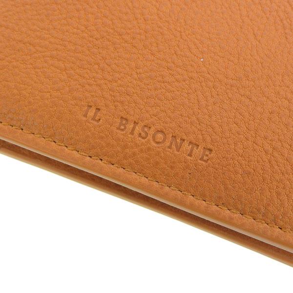 イルビゾンテ 財布 レディース 二つ折財布 レザー ナチュラル SBW060POX001NA252C IL BISONTE　一粒万倍日 母の日　土日祝も毎日発送します イルビゾンテ 財布 レディース 二つ折財布 レザー ナチュラル