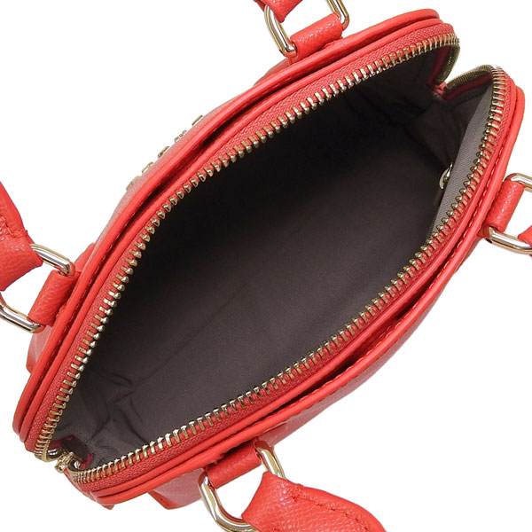 フルラ バッグ レディース 2WAY ショルダーバッグ ハンドバッグ アウトレット レザー レッド FURLA VITTORIA S DOME BAG WB00539BX030609A00_4