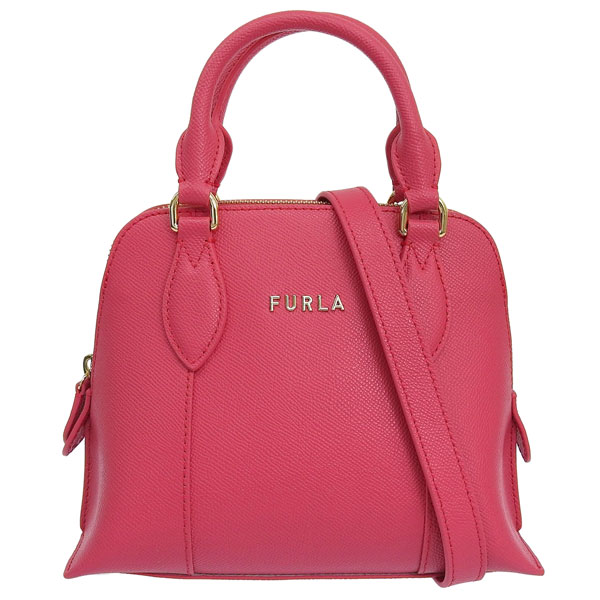 フルラ バッグ レディース 2WAY ショルダーバッグ ハンドバッグ アウトレット レザー ピンク FURLA VITTORIA MINI DOME BAG WB00539BX0306SH900_1