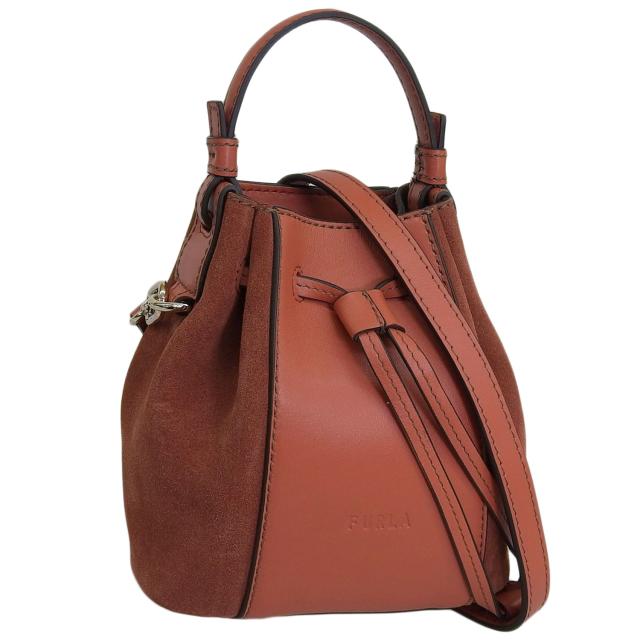 フルラ バッグ レディース 2WAY ショルダーバッグ ハンドバッグ アウトレット オレンジ ミアステラ FURLA MIASTELLA BUCKET MINI BAG WB00592BX0428CL000の通販は 25,700円