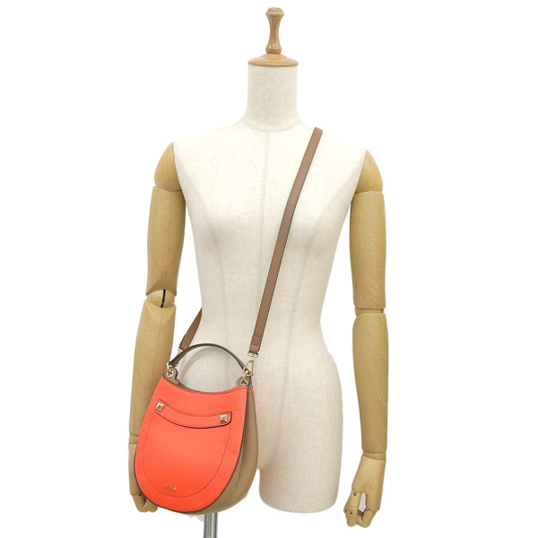 フルラ バッグ レディース クロスボディ 2WAYバッグ ハンドバッグ アウトレット レザー オレンジ AFRODITE MINI CROSSBODY WB00634BX03351736S FURLA 母の日　土日祝も毎日発送します_5