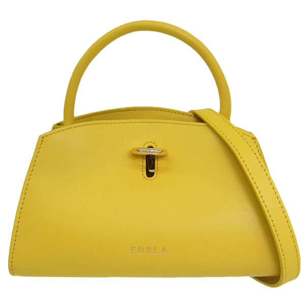 希少 極美品 FURLA フルラ メトロポリス リミックス チェーン