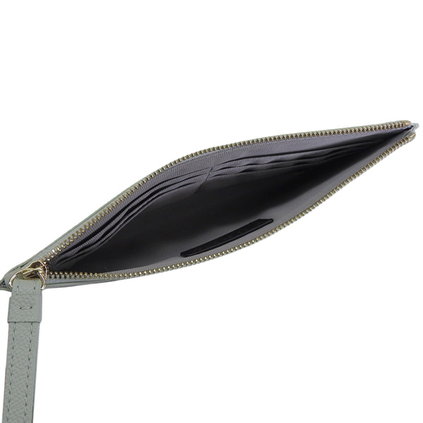 フルラ 小物 レディース ポーチ ミニクラッチ アウトレット レザー グリーン CLASSIC XL ENVELOPE WE00256BX0306FEL00 FURLA 母の日　土日祝も毎日発送します_4