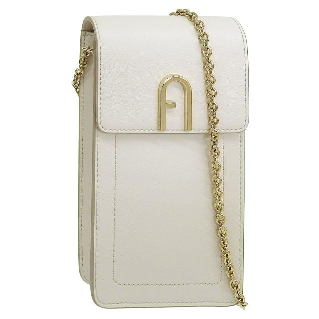 フルラ バッグ レディース ショルダーバッグ 縦型 レザー ホワイト フロー FLOW VERTICAL CROSSBODY WE00543BX20451704S FURLA