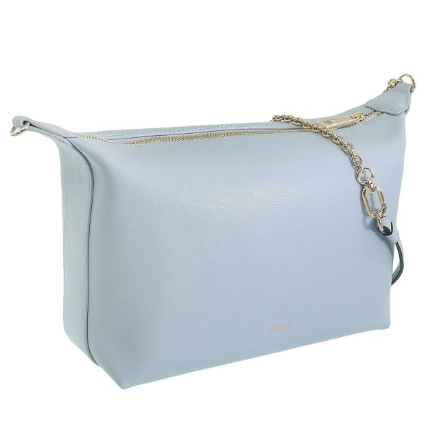 フルラ バッグ レディース 2WAY ショルダーバッグ アウトレット レザー ブルーグレー ヌヴォラ FURLA NUVOLA MINI CROSSBODY HOBO WE00662BX310455000
