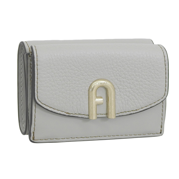 フルラ 財布 レディース 三つ折財布 レザー グレー FURLA PRIMULA S COMPACT WALLET TRIFOLD wp00218bx0053m7y00 FURLA ブランド