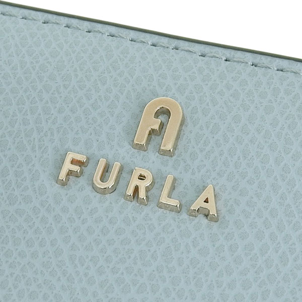 フルラ 財布 レディース 二つ折り財布 レザー ブルー×ベージュ カメリア FURLA CAMELIA S COMPACT WALLET WP00315ARE0003593S フルラ 財布 レディース 二つ折り財布 レザー ブルー×ベージュ