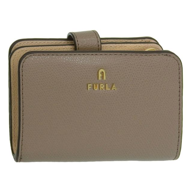 フルラ 財布 レディース 二つ折り財布 レザー グレー カメリア FURLA CAMELIA S COMPACT WALLET WP00315ARE0003787S