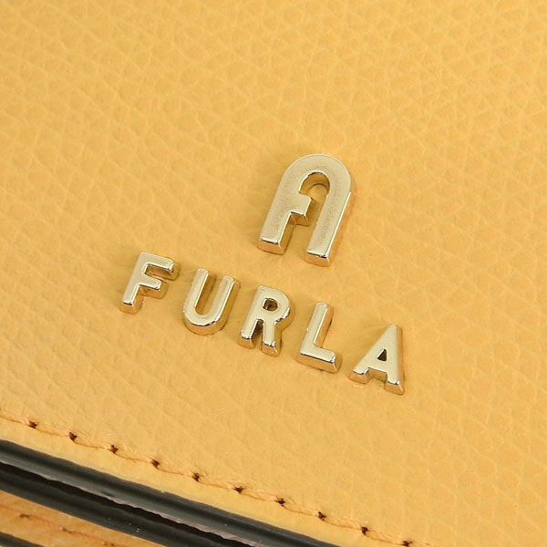 フルラ 名刺入れ レディース カードケース レザー イエロー×ベージュ カメリア FURLA CAMELIA BUSINESS CARD CASE WP00408ARE0003592S_5
