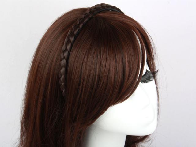 女性 三つ編み カチューシャ 髪飾り 学生 大人 褐色 ヘアアクセサリーの通販はau Pay マーケット Titosoy