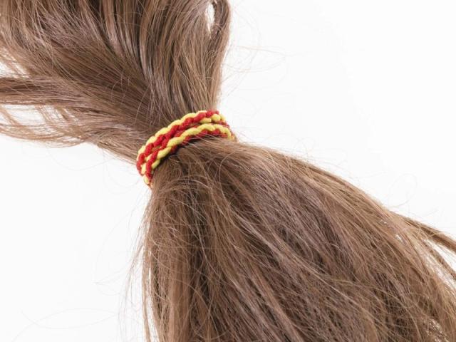 お洒落 カラフル ヘアゴム ヘアバンド 髪留め アクセサリー シュシュ 2個入 4色ネオンピンク 送料込の通販はau Pay マーケット Piii