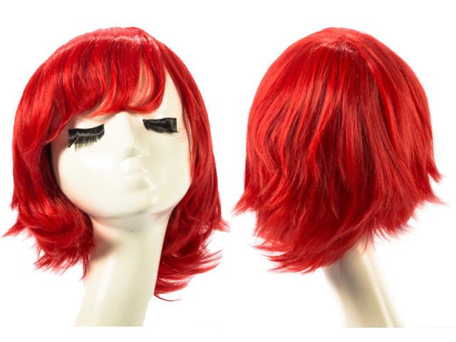 パーティー コスプレ 仮装 ウィッグ ショートヘア クセ毛タイプ レッド 新品 送料込み の通販はau Pay マーケット Titosoy