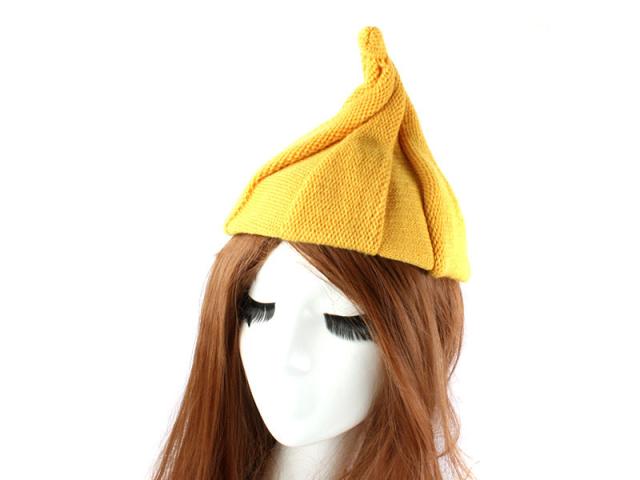 子供用 オニオン風ニットキャップ ニット帽 ワッチ 四季 ビーニー ヘアアクセサリー 髪飾り 黄金色 送料込の通販はau Pay マーケット Piii