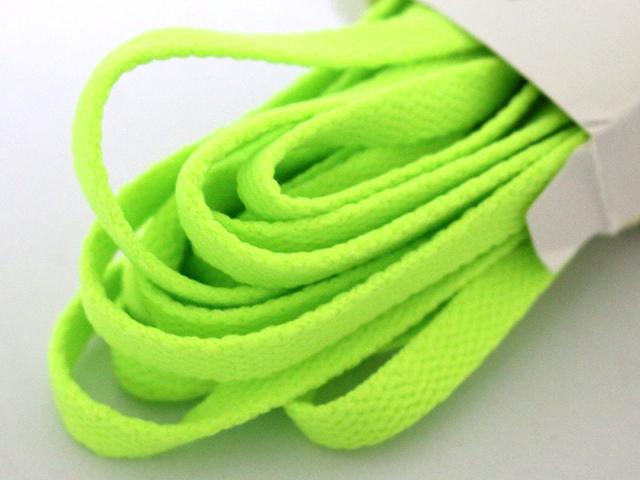 スニーカー スポーツシューズ系 平紐タイプ 靴紐 シューレース 靴ひも 180cm 蛍光緑 新品 送料込み の通販はau Pay マーケット Titosoy
