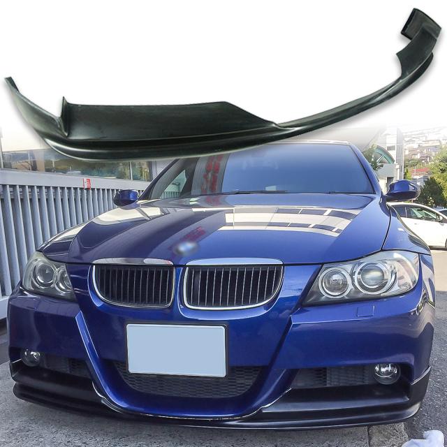 純正色塗装 BMW用 3シリーズ E90 E91 前期 Mスポーツ Mテック フロント リップスポイラー 2005-2008 PU製 3 送料込の通販は