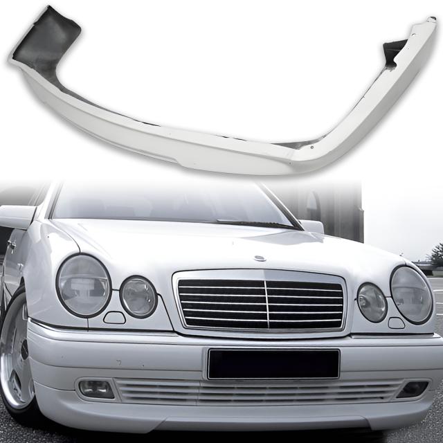 純正色塗装 メルセデスベンツ用 Eクラス W210 前期用 フロントリップスポイラー 1995-1999 FRP材質 W 送料込の通販は
