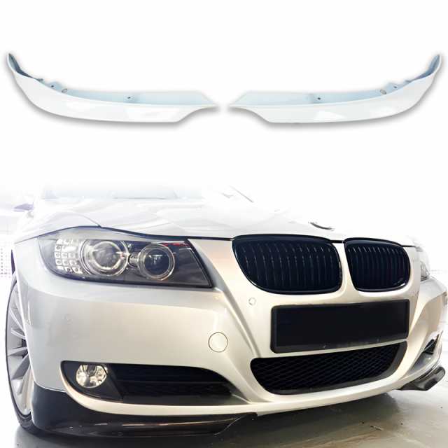 純正色塗装 BMW用 3シリーズ E90 E91 LCI 後期用 フロント スプリッター 左右セット PP製 2009-2012 送料込の通販は