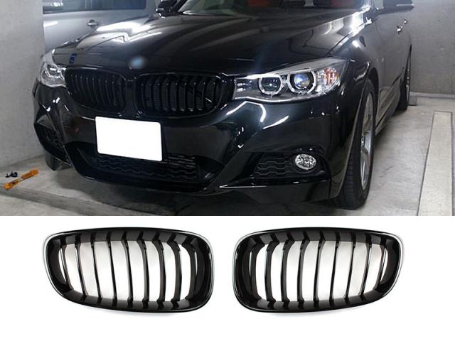 BMW F34 3GT 320i 328i 335i 光沢グロスブラック フロントグリル? 送料込の通販は