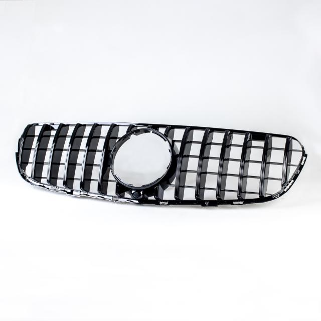 メルセデスベンツ用 GLCクラス X253 2016-2019 前期 ブラック GTスタイル フロントグリルの通販は
