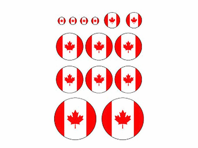自動車 飾り 装飾 シール ステッカー 国旗模様 円形 カナダ国旗 新品 送料込み の通販はau Pay マーケット Titosoy
