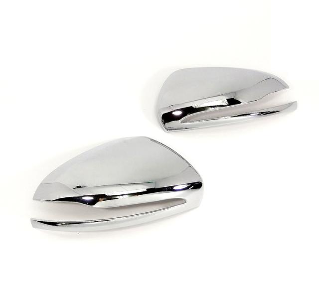 メルセデスベンツ用 GLCクラス X253 2015-2020 前期 RHD 右ハンドル用 クロームメッキ サイドミラーカバー ドアミラーカバーの通販は