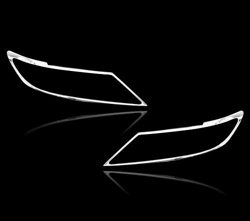 レクサスES 350 XV60 6代目前期用 2013-2015 クロームメッキ フロントランプリム ヘッドライト トリム ヘッドランプリム 送料込 12,768円