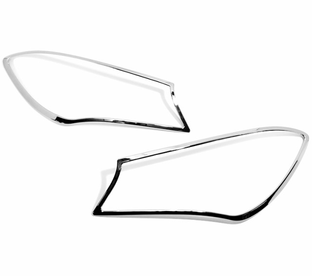 メルセデスベンツ CLAクラス C117用 2013-2019 クロームメッキ フロントランプリム ヘッドライト トリム ヘッドランプリム 送料込|au PAY マーケット