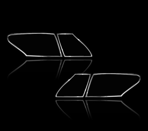 レクサス LS460 XF40 4代目 セダン 2009-2012用 クロームメッキ テールランプリム リアランプリム テールライト トリム  ベゼルカバー 送｜au PAY マーケット