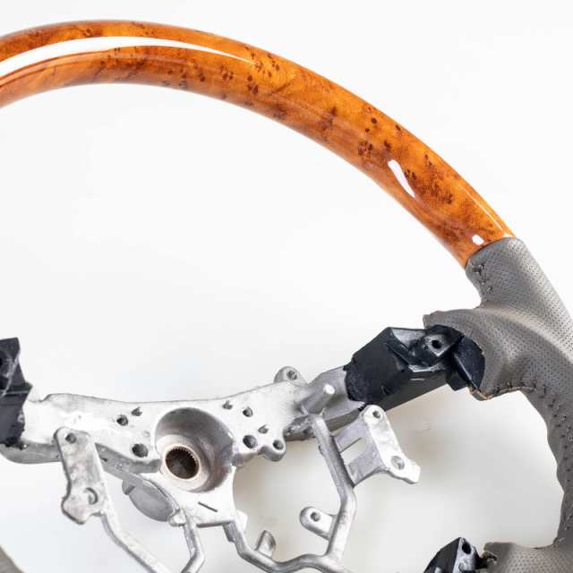 トヨタ用 ランド クルーザー プラド 2003-2007 ステアリング ハンドル スポーツスタイル ライトウッド×ベージュパンチングレザー 革の通販は トヨタ用 ランド クルーザー プラド 2003-2007 ステアリング ハンドル スポーツスタイル ライトウッド×ベージュパンチングレザー 革の通販は