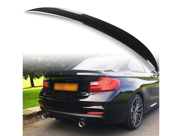 BMW 2シリーズ F22用 クーペ ABS製 カーボン調(水圧転写) リアトランクスポイラー Pスタイル 送料込の通販は 20,269円