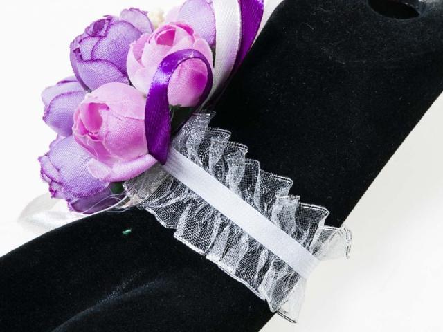 ウェディング 花嫁 発表会など 造花 リストレット ブレスレット リストブーケ Type A ピンク レッド 新品 送料込み の通販はau Pay マーケット Titosoy